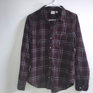BP Nordstrom Burgundy Flannel